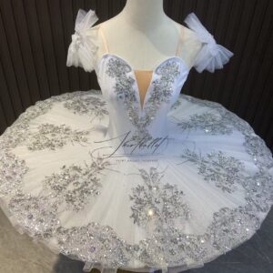White  simple version ballet skirt