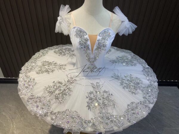 White  simple version ballet skirt