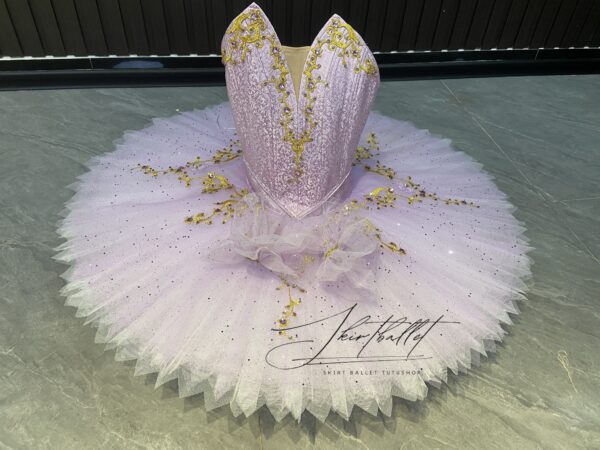 Purple ballet tutu skirt performance